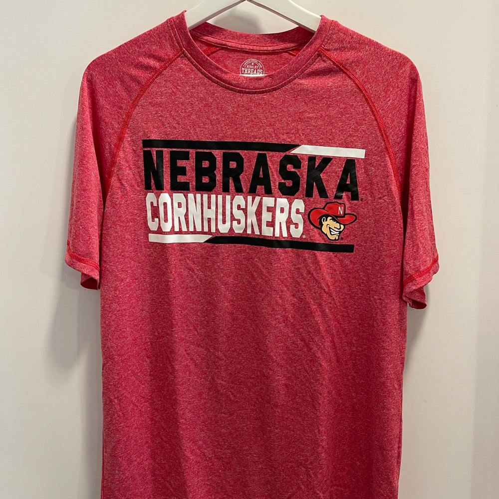 Nebraska Cornhusker’s College Football Dry fit t shirt medium